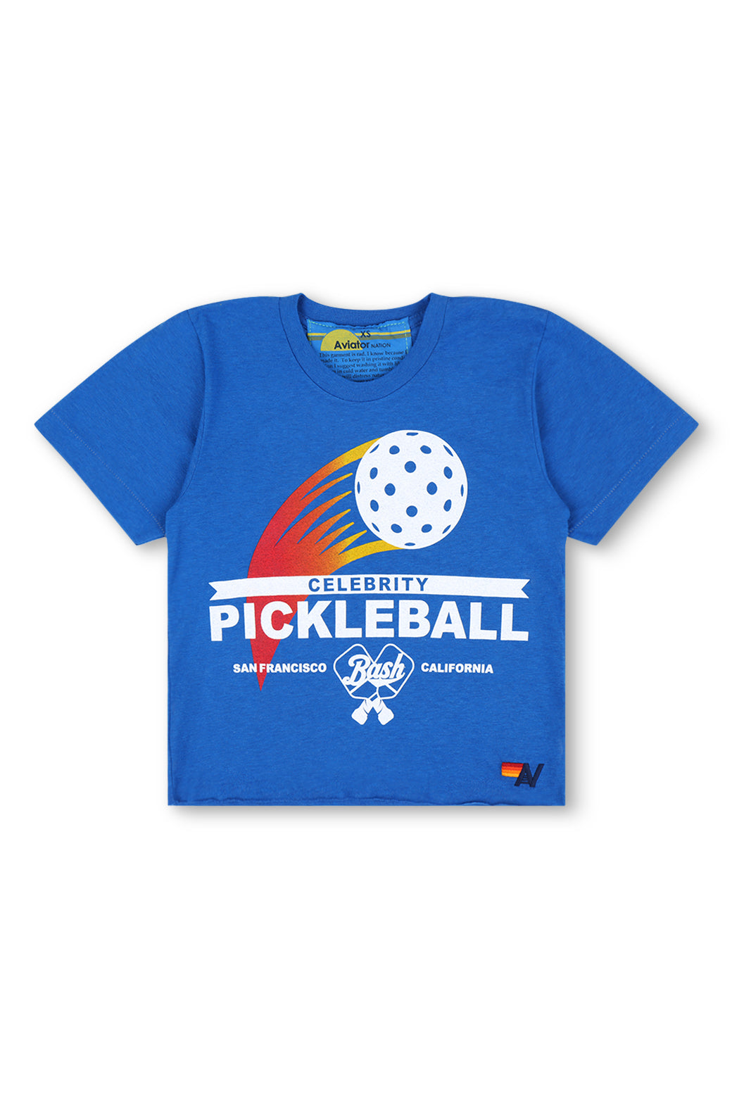 CELEBRITY PICKLEBALL 2025 BOYFRIEND TEE - OCEAN