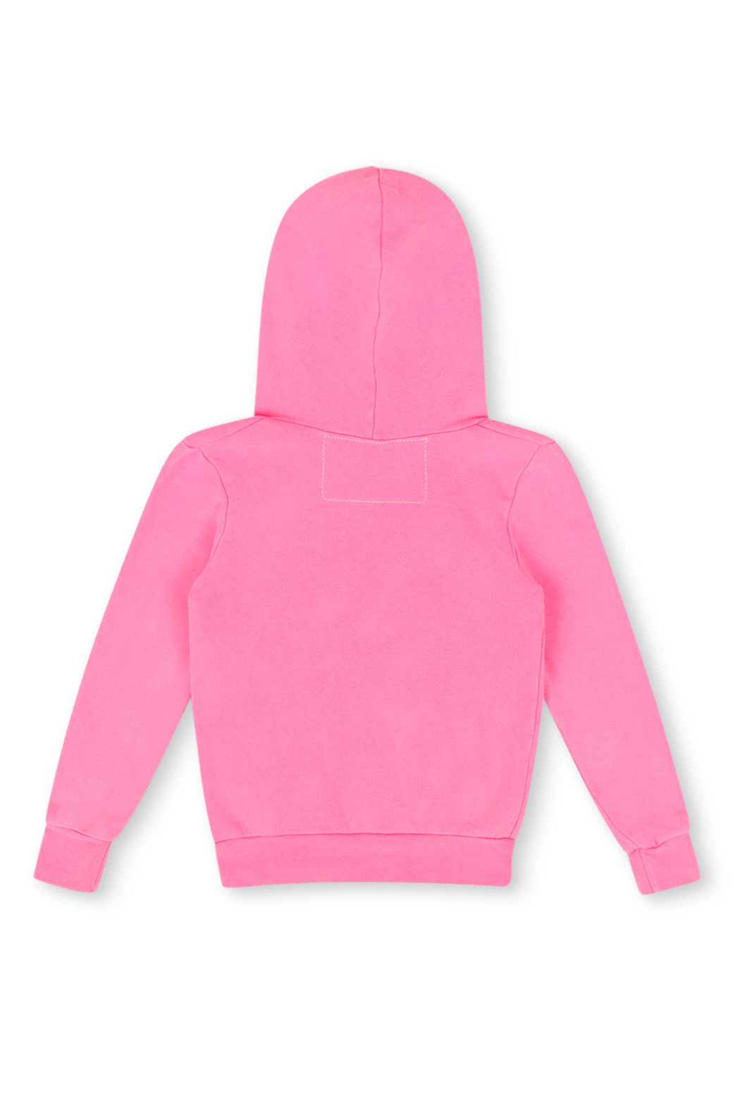 KID'S SMILEY 2 PULLOVER HOODIE - NEON PINK