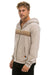 5 STRIPE HOODIE - SAND // TAN Hoodie Aviator Nation 