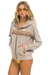 5 STRIPE HOODIE - SAND // TAN Hoodie Aviator Nation 