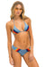 5 STRIPE SCRUNCH BIKINI BOTTOMS - ISLANDA Swim Aviator Nation 