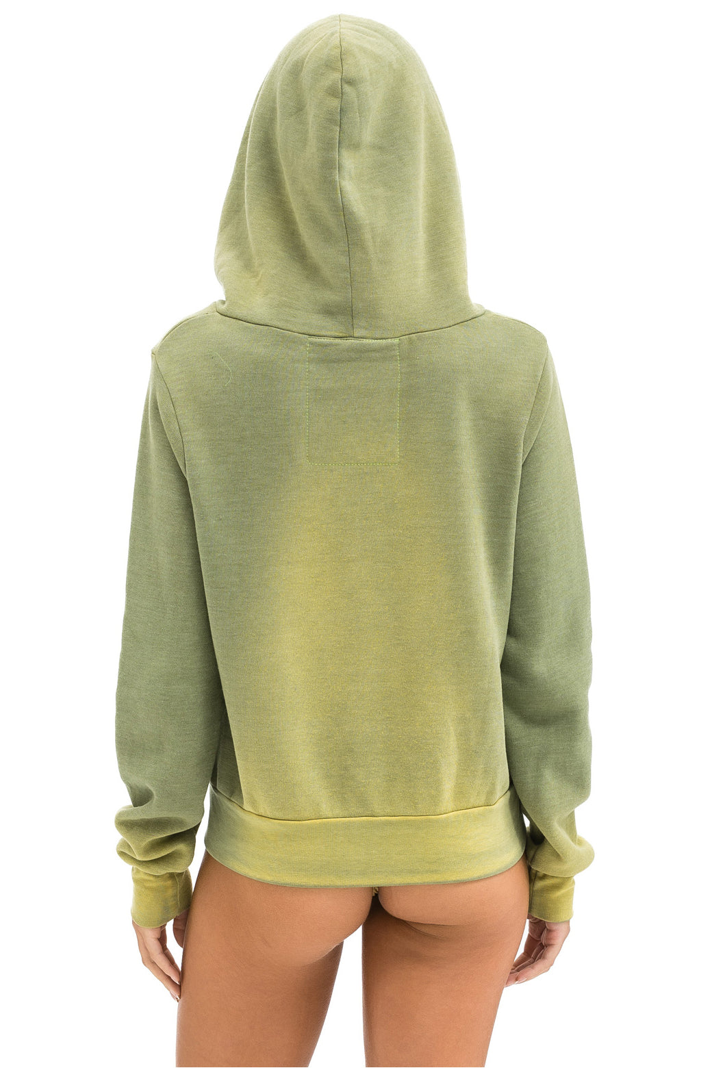 5 STRIPE HOODIE - FADED ARMY