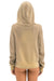 5 STRIPE HOODIE - FADED TAN