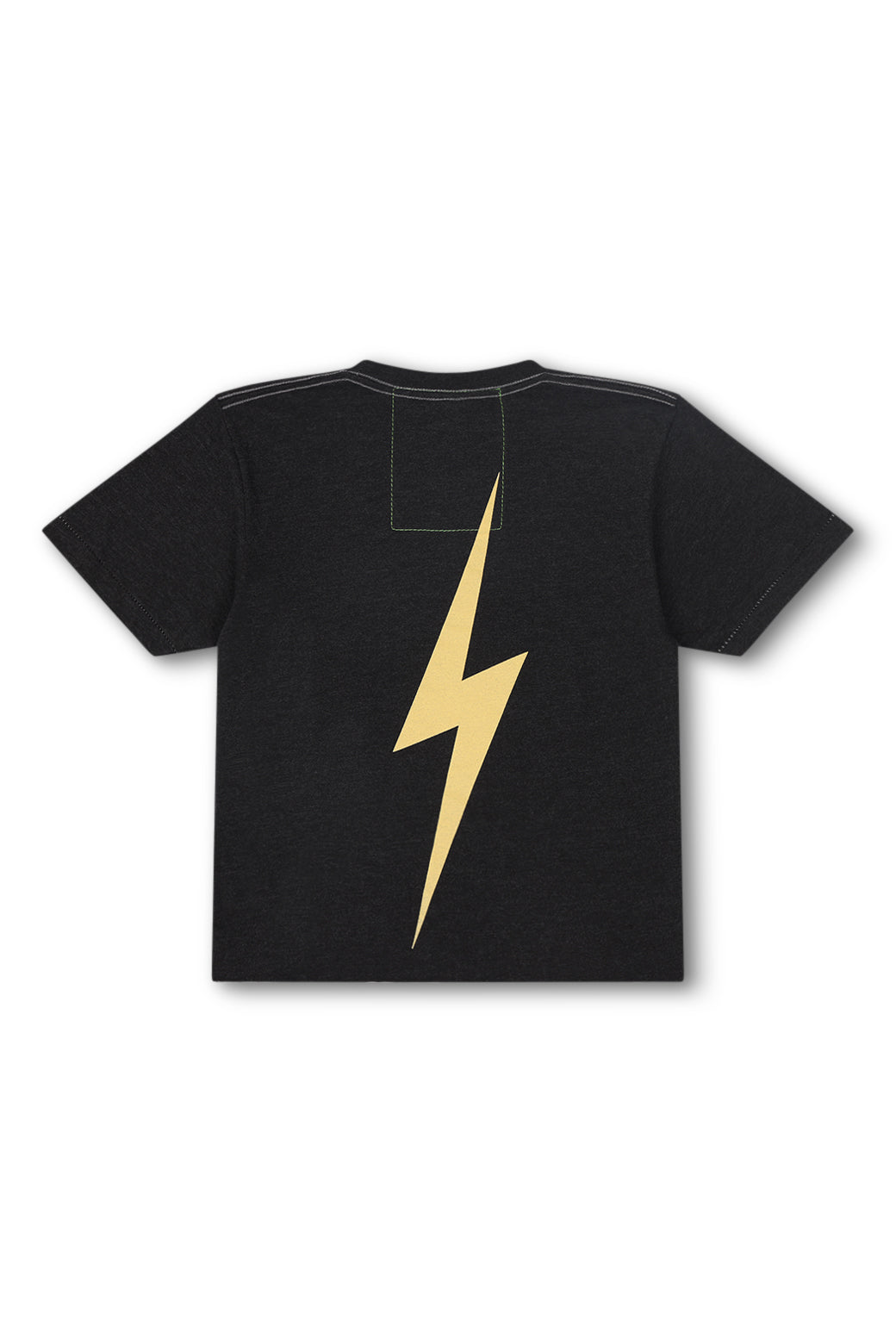 VANDERBILT BOLT BOYFRIEND TEE - BLACK