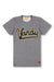 VANDERBILT COMMODORES CREW TEE SHIRT - HEATHER GREY