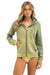 BOLT STITCH 2 ZIP HOODIE - FADED ARMY