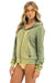 BOLT STITCH 2 ZIP HOODIE - FADED ARMY