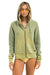 BOLT STITCH 2 ZIP HOODIE - FADED ARMY