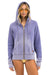 BOLT STITCH 2 ZIP HOODIE - FADED GRAPE