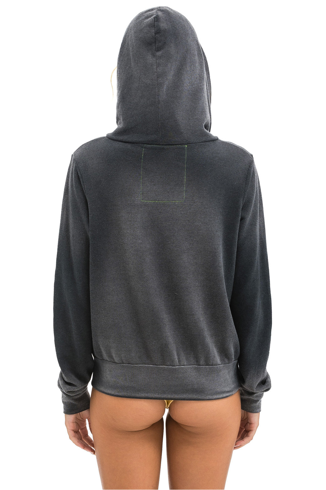 BOLT STITCH 2 ZIP HOODIE - FADED SMOKE