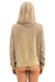 BOLT STITCH 2 ZIP HOODIE - FADED TAN