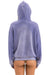 CROSS STRIPE RELAXED PULLOVER HOODIE - FADED GRAPE