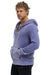 BOLT STITCH 2 ZIP HOODIE - FADED GRAPE