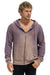 BOLT STITCH 2 ZIP HOODIE - FADED MOCHA