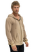 BOLT STITCH 2 ZIP HOODIE - FADED TAN