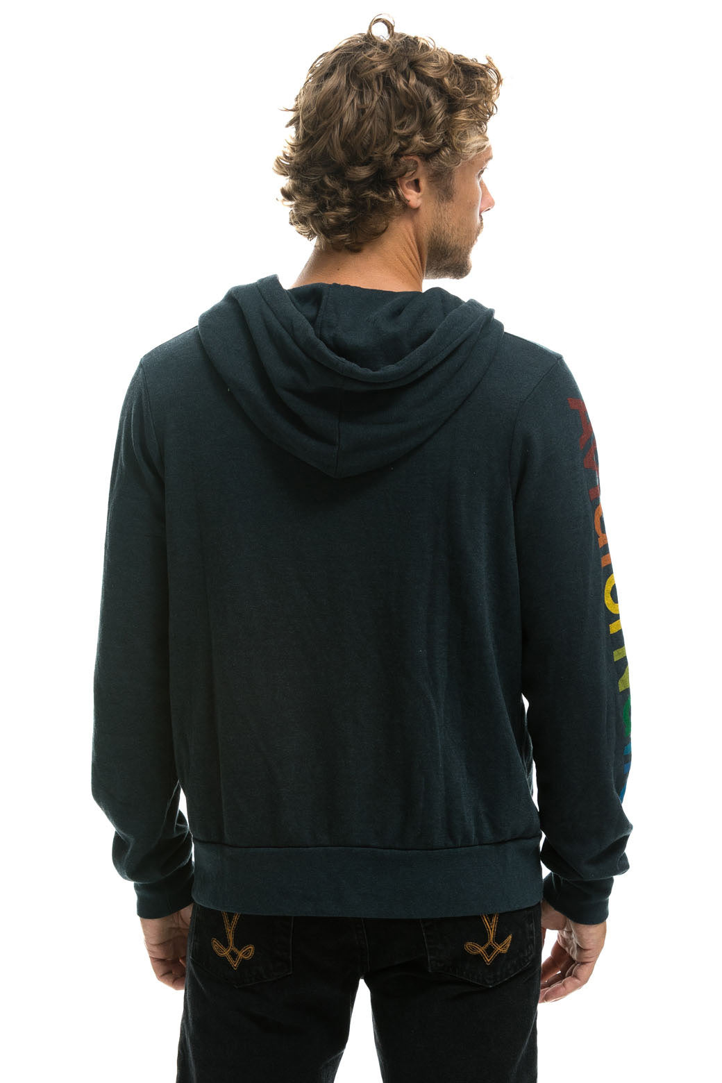 AVIATOR NATION BROOKLYN HOODIE - CHARCOAL