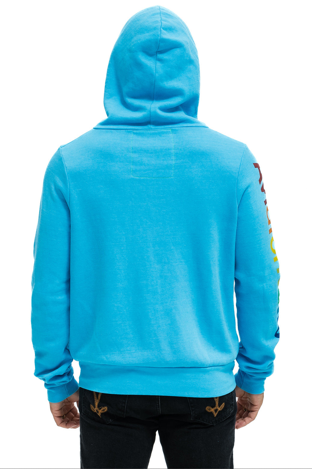 AVIATOR NATION HAMPTONS HOODIE NEON BLUE Aviator Nation