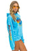 AVIATOR NATION NASHVILLE RELAXED PULLOVER HOODIE - NEON BLUE