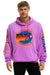 AVIATOR NATION NASHVILLE RELAXED PULLOVER HOODIE - NEON PURPLE