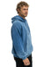 BOLT STITCH 2  RELAXED PULLOVER HOODIE - FADED WATER