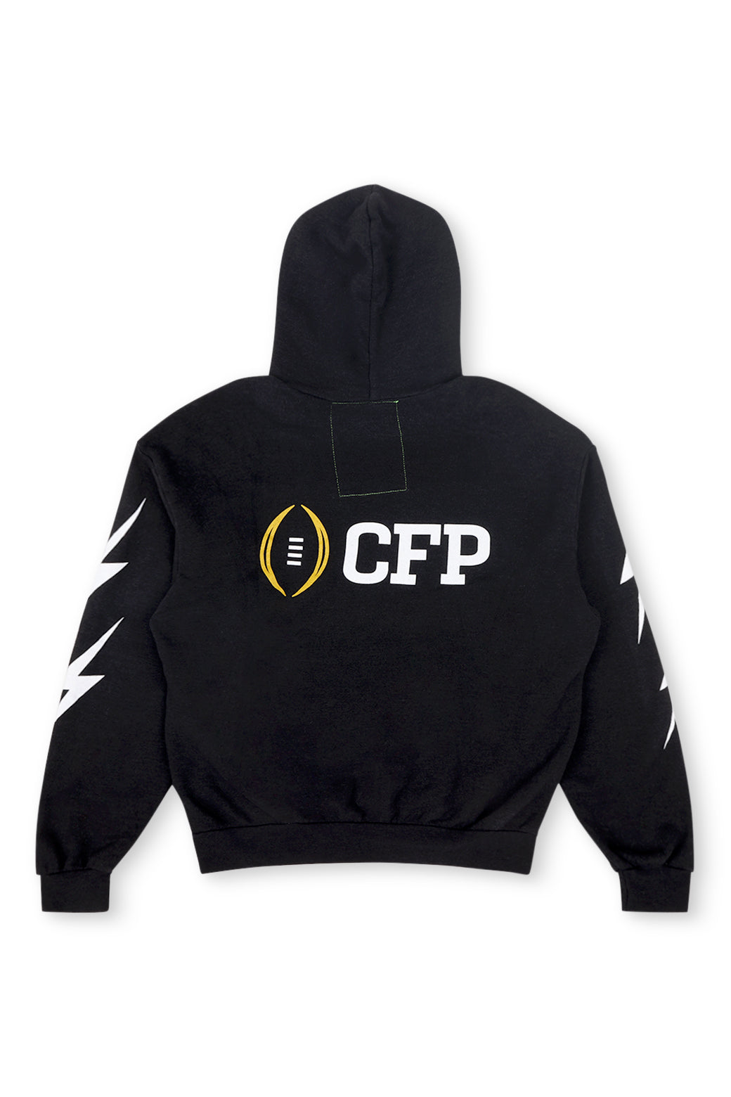 CFP NATIONAL CHAMPIONSHIP 2025 UNISEX RELAXED PULLOVER HOODIE - BLACK