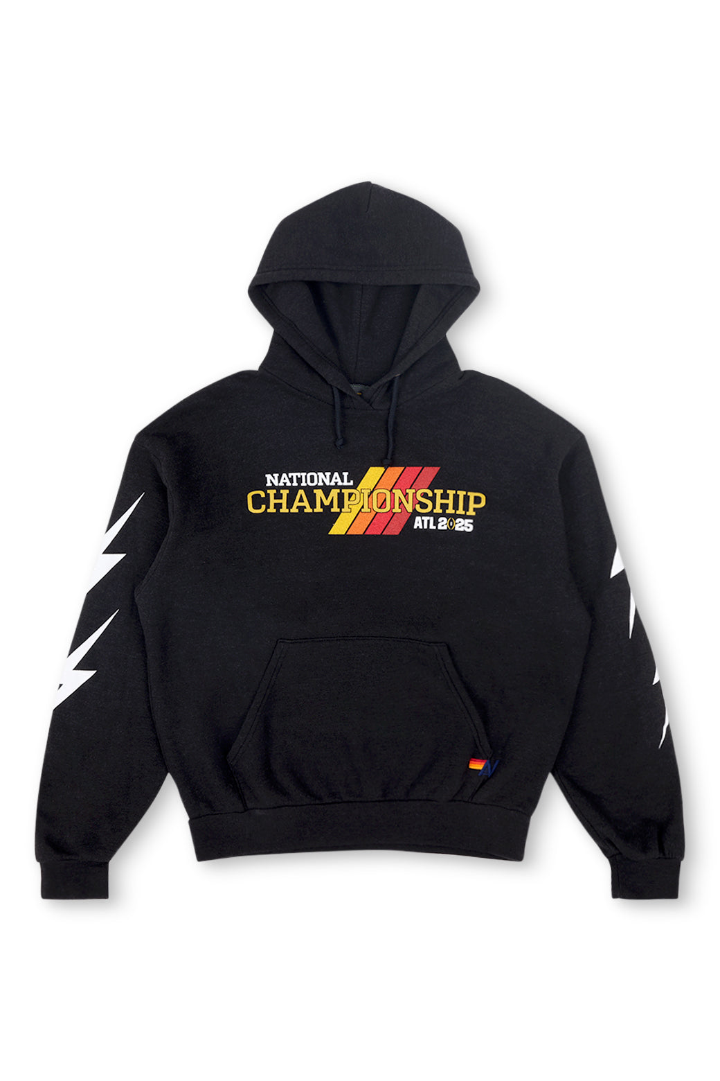 CFP NATIONAL CHAMPIONSHIP 2025 UNISEX RELAXED PULLOVER HOODIE - BLACK