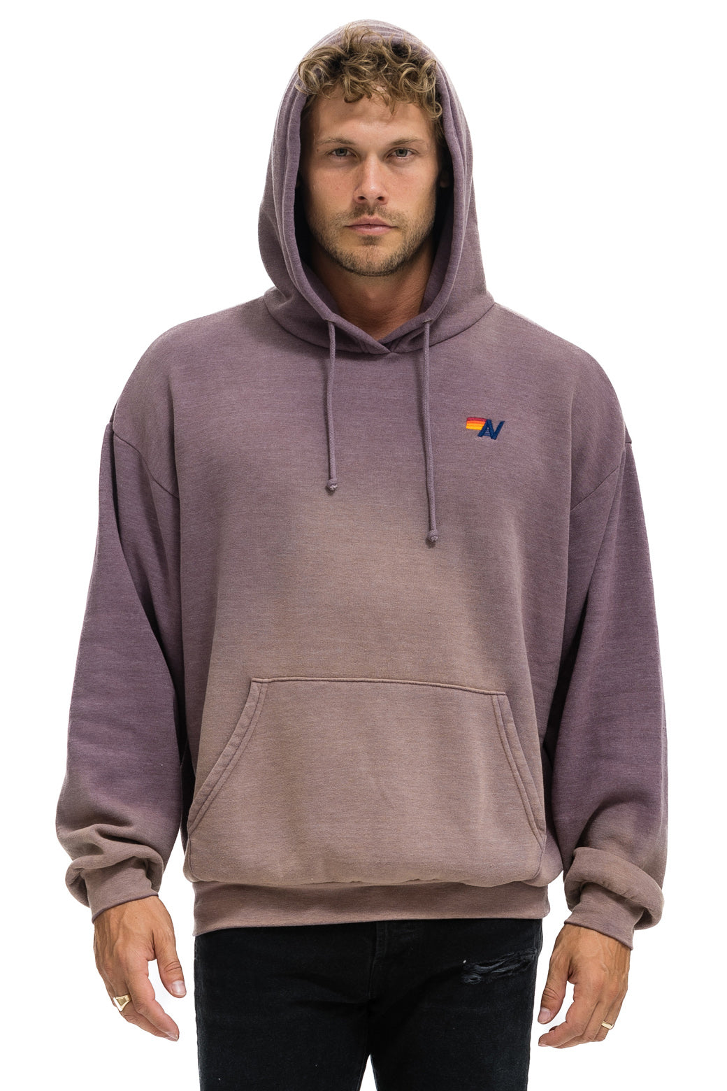 ESSENTIAL RELAXED PULLOVER HOODIE - FADED MOCHA