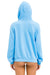 WAVE STRIPE 4 PULLOVER HOODIE RELAXED - SKY // BLUE