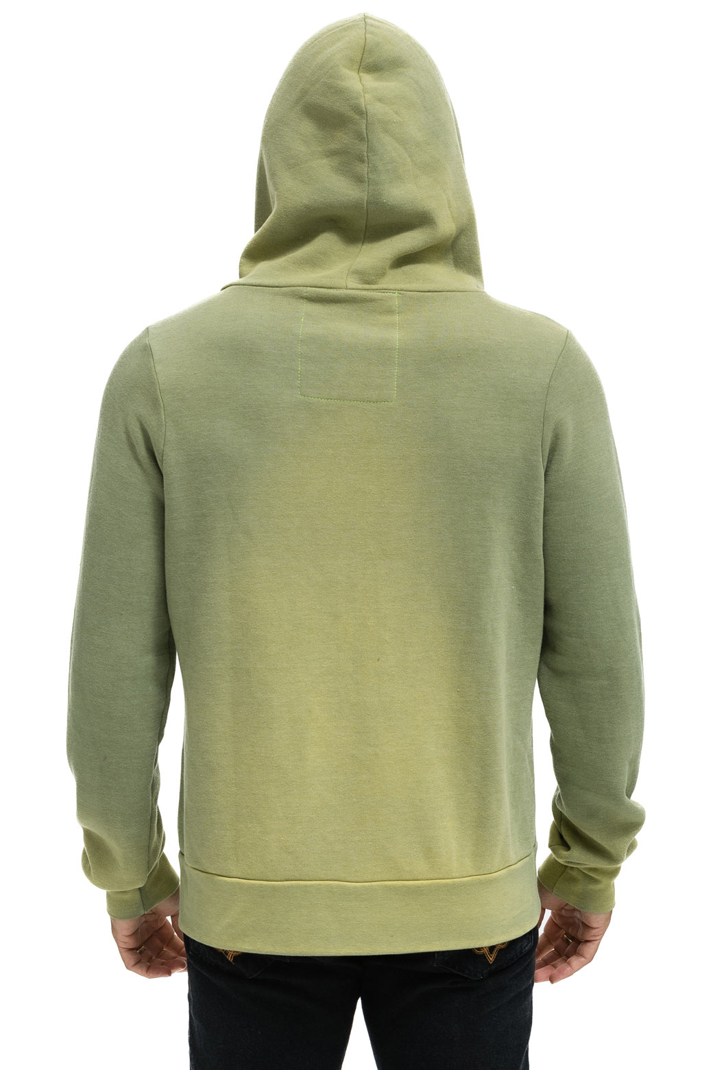 5 STRIPE HOODIE - FADED ARMY