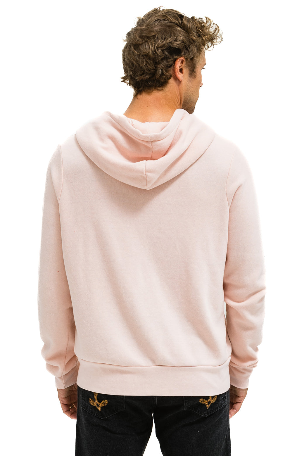 Aviator Nation 5 neon offers stripe pink sweatshirt