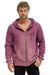 VENICE SURFER ZIP HOODIE - FADED BERRY