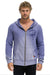 VENICE SURFER ZIP HOODIE - FADED GRAPE