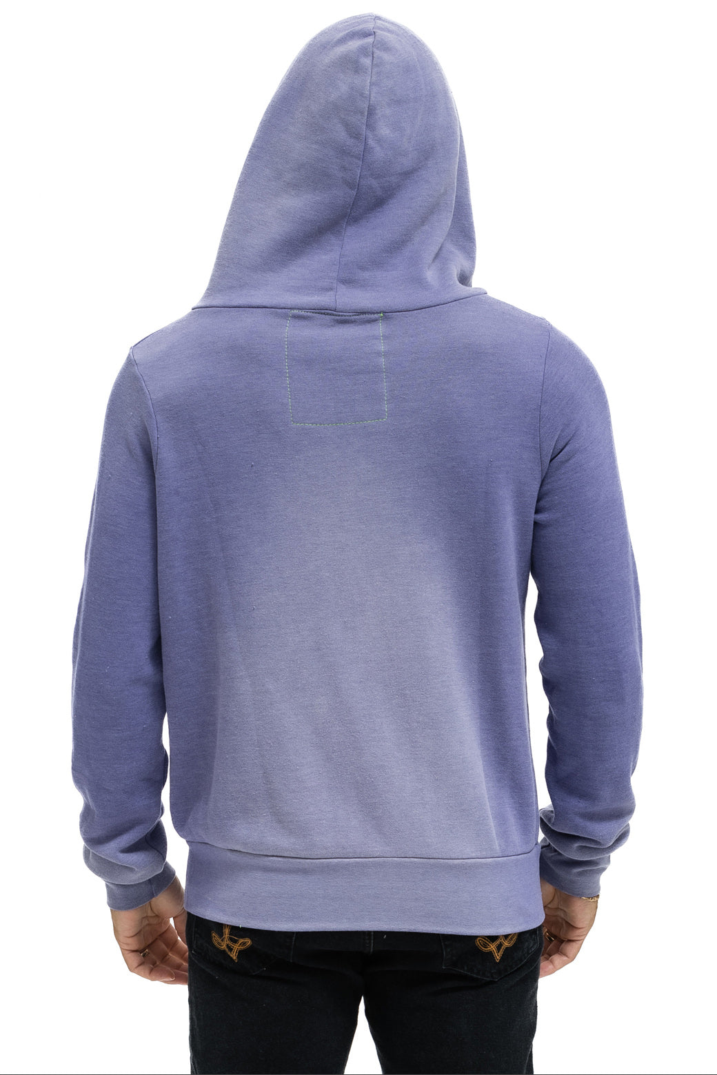 VENICE SURFER ZIP HOODIE - FADED GRAPE