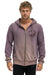 VENICE SURFER ZIP HOODIE - FADED MOCHA