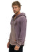 VENICE SURFER ZIP HOODIE - FADED MOCHA