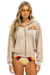 JAZZ ASPEN SNOWMASS 2024 ZIP HOODIE RELAXED - SAND