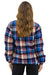 UNISEX PLAID TRAVELER JACKET - PATRIOT PLAID