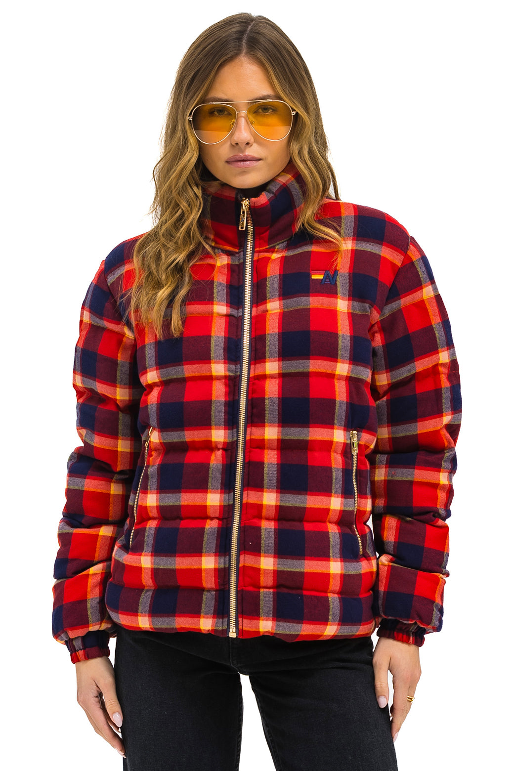 UNISEX PLAID TRAVELER JACKET - RUGBY PLAID