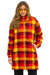 PLAID UNISEX LONG TREKKER JACKET - SURFY PLAID