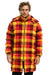 PLAID UNISEX LONG TREKKER JACKET - SURFY PLAID