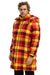 PLAID UNISEX LONG TREKKER JACKET - SURFY PLAID