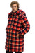 PLAID UNISEX LONG TREKKER JACKET - RUGBY PLAID