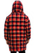 PLAID UNISEX LONG TREKKER JACKET - RUGBY PLAID