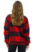 PLAID UNISEX VARSITY JACKET - BUFFALO PLAID