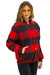 PLAID UNISEX VARSITY JACKET - BUFFALO PLAID