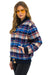 PLAID UNISEX VARSITY JACKET - PATRIOT PLAID