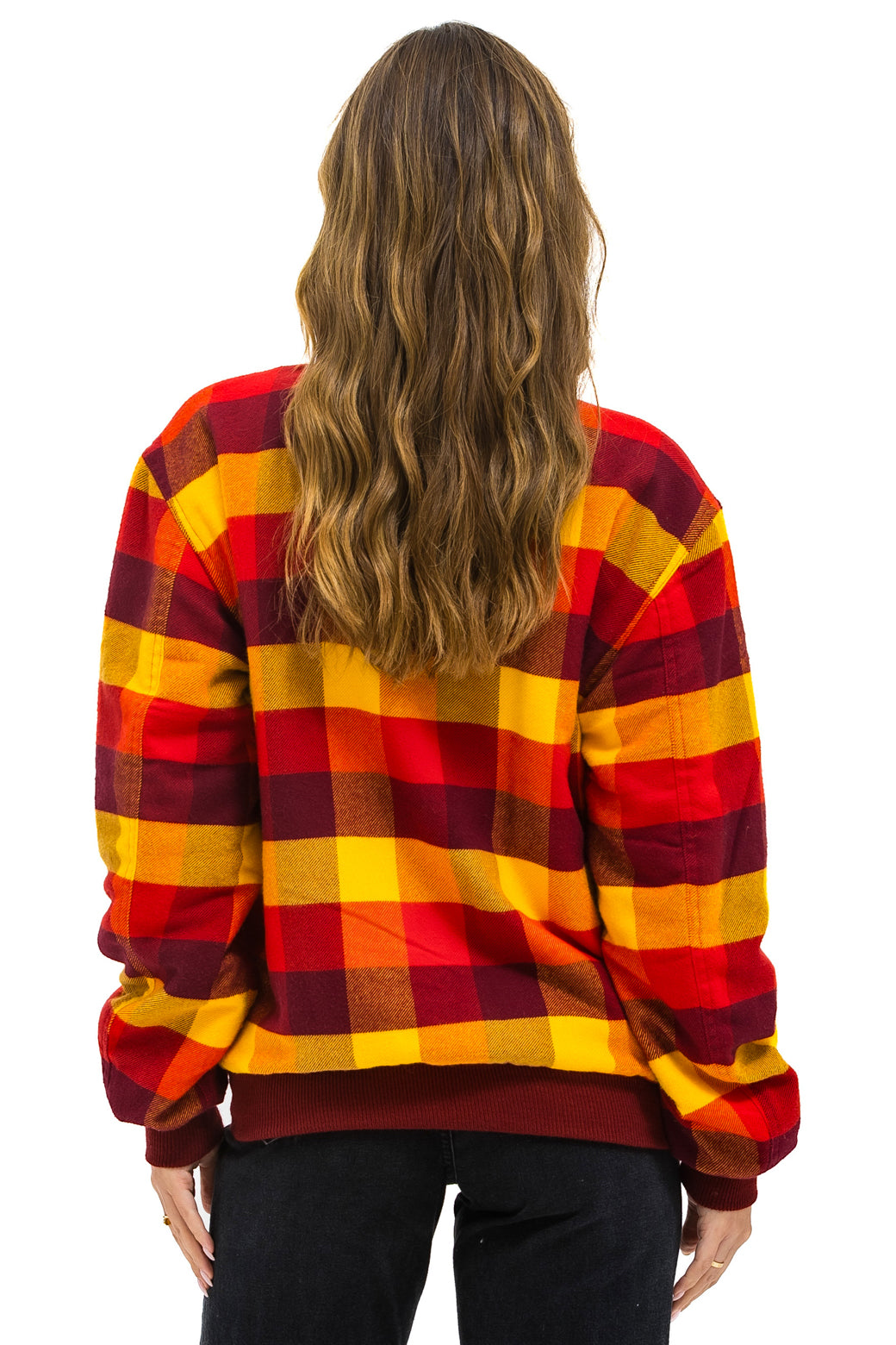 PLAID UNISEX VARSITY JACKET - SURFY PLAID