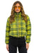 APRES PLAID PUFFER JACKET - AVOCADO PLAID