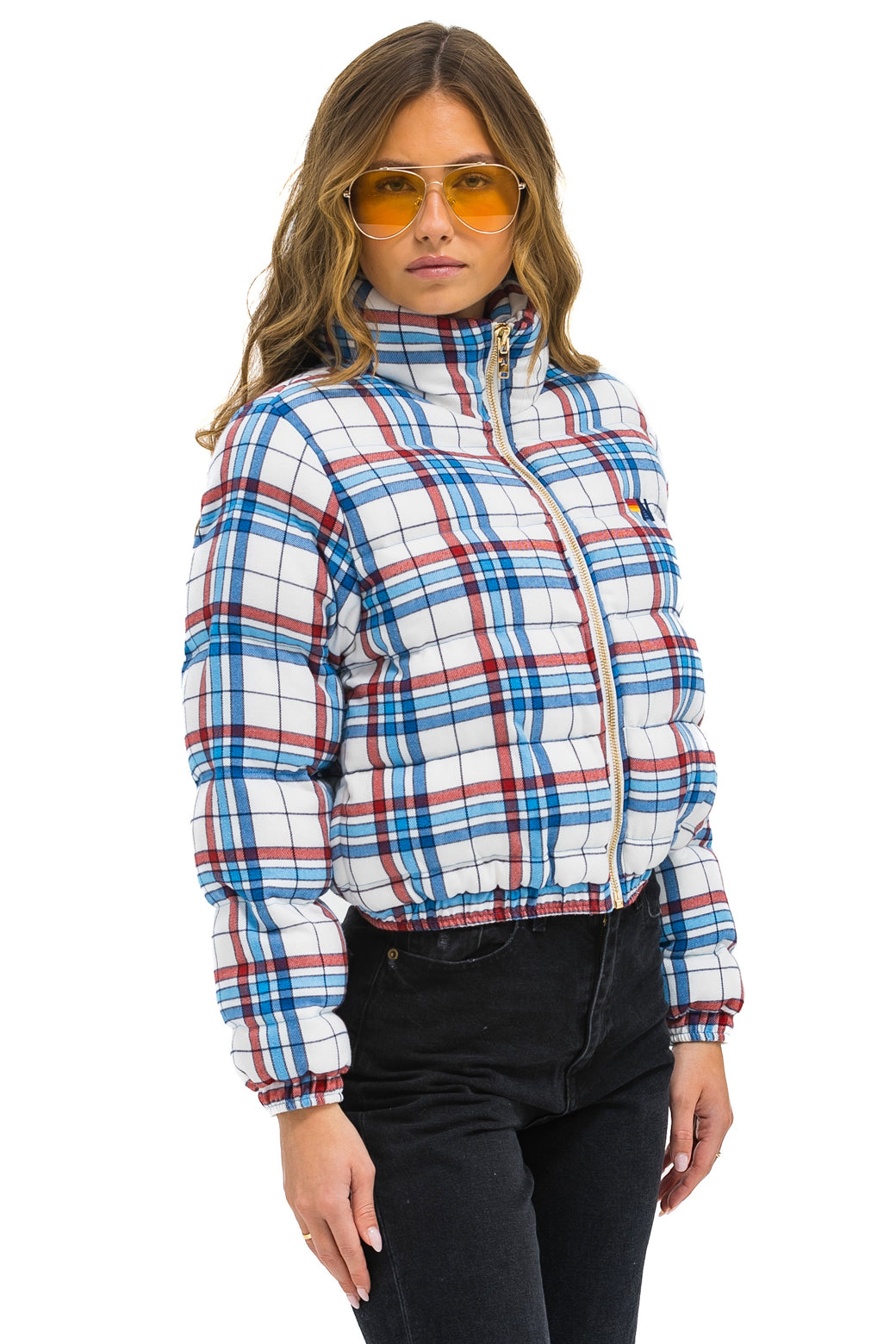 APRES PLAID PUFFER JACKET - MONTAUK PLAID