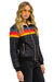 5 STRIPE JACKET -  BLACK